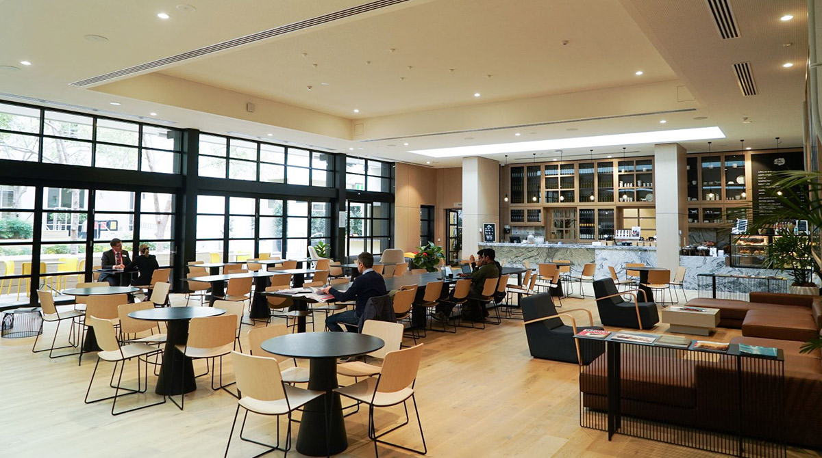 Melbourne Business School Hub and Courtyard