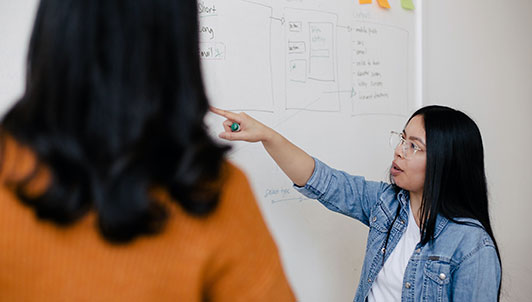 At Melbourne Business School, we partner with organisations to co-design practical learning solutions that have immediate impact in the workplace.