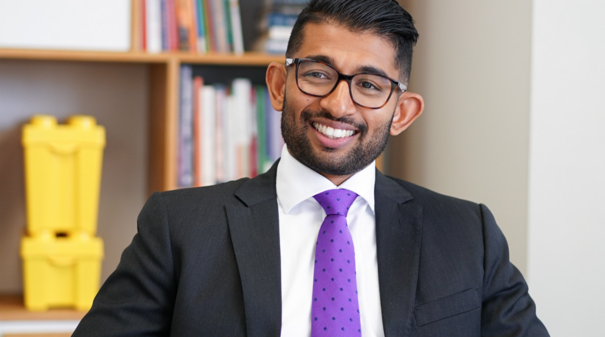Melbourne Business School student Jude Newton
