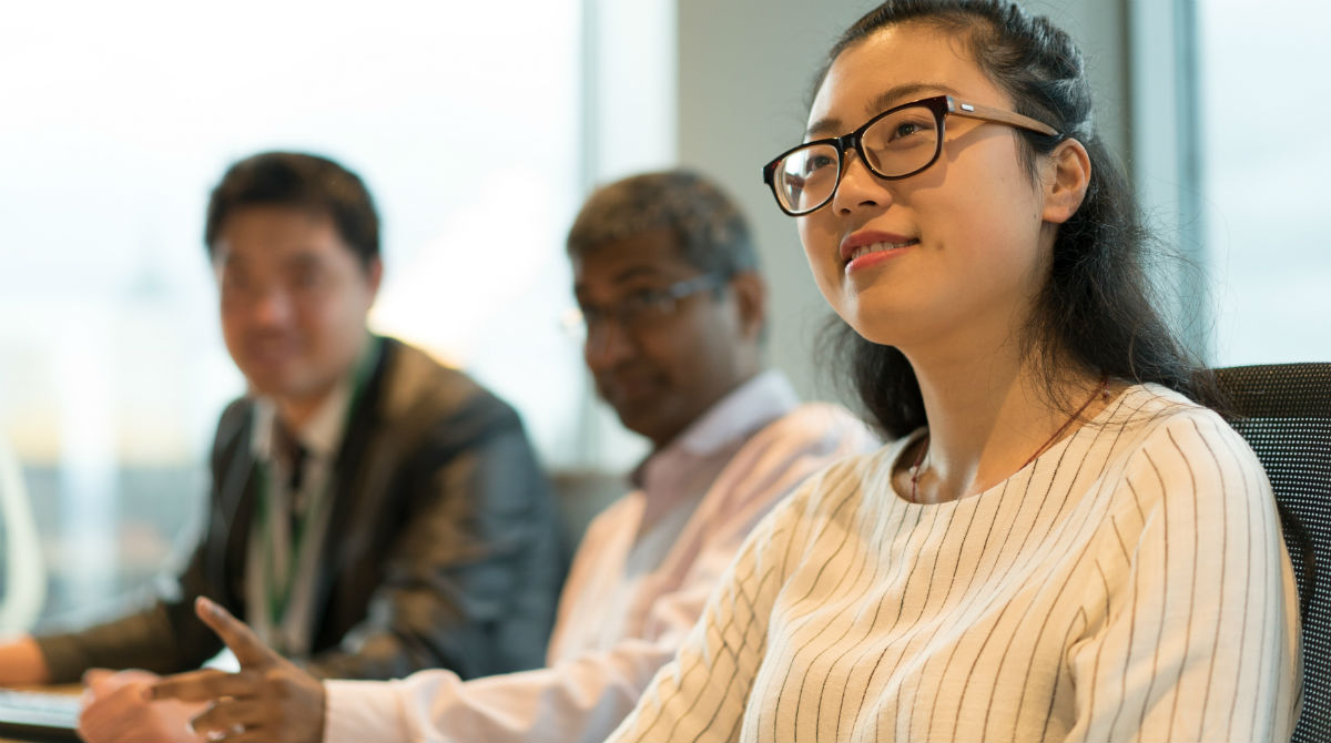 Master of Business Analytics students at Melbourne Business School