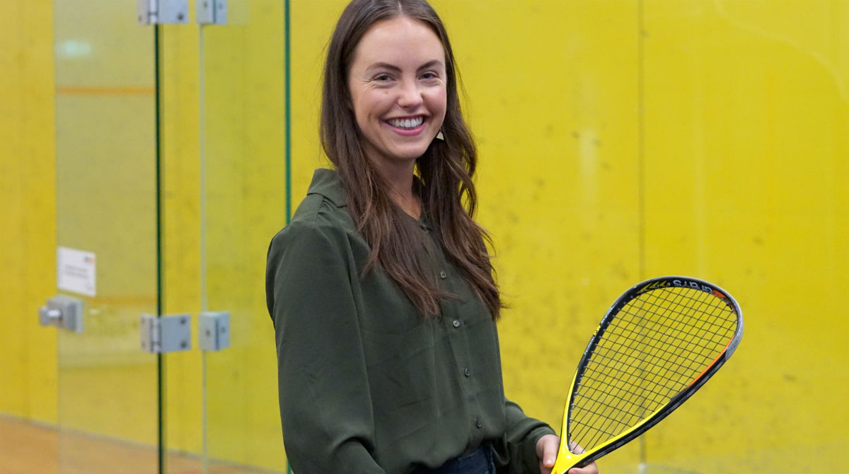 Squash & Racquetball Victoria Sports Program Manager Meredith Hodson