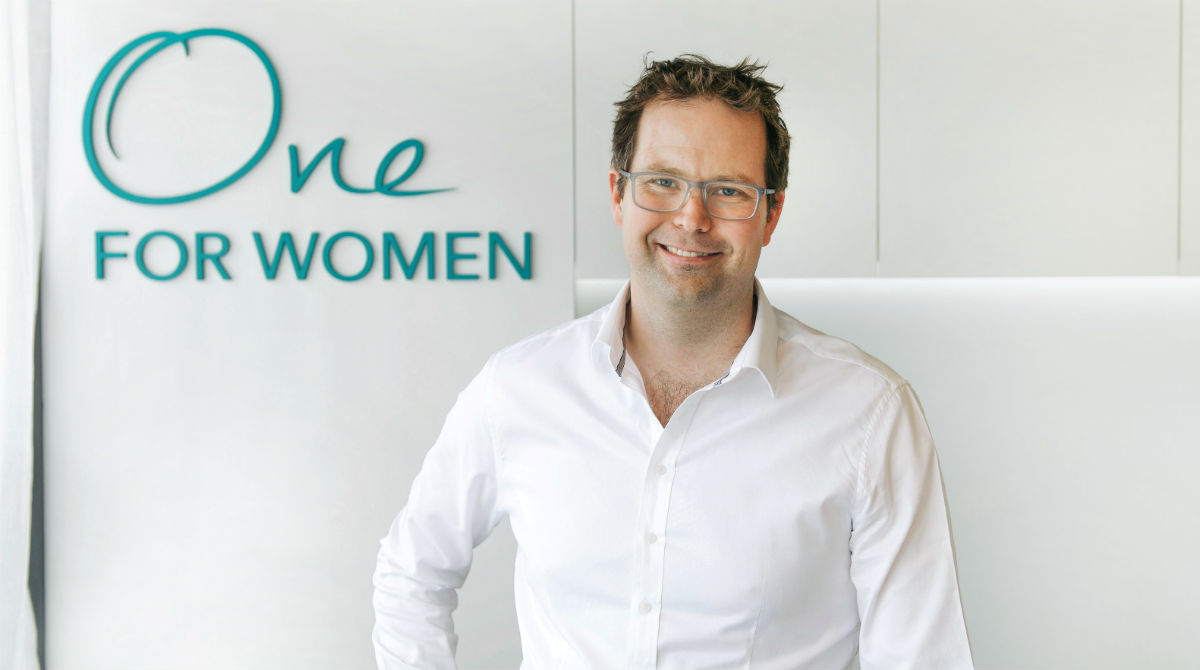 One for Women founder Dr Stuart Prosser