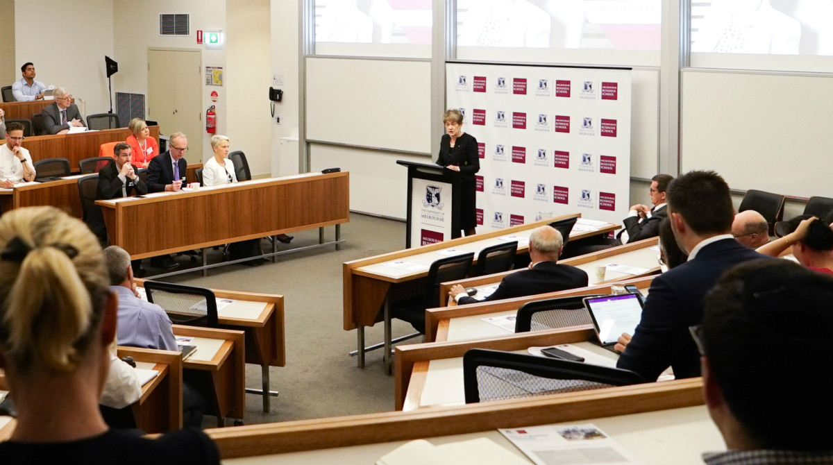 Elizabeth Proust AO, chairman of the Australian Institute of Company Directors