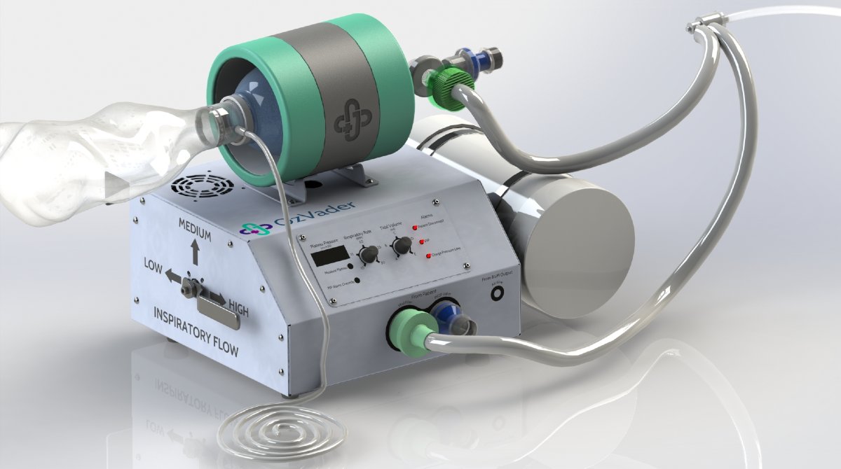 The OzVader ventilator designed for COVID-19 patients