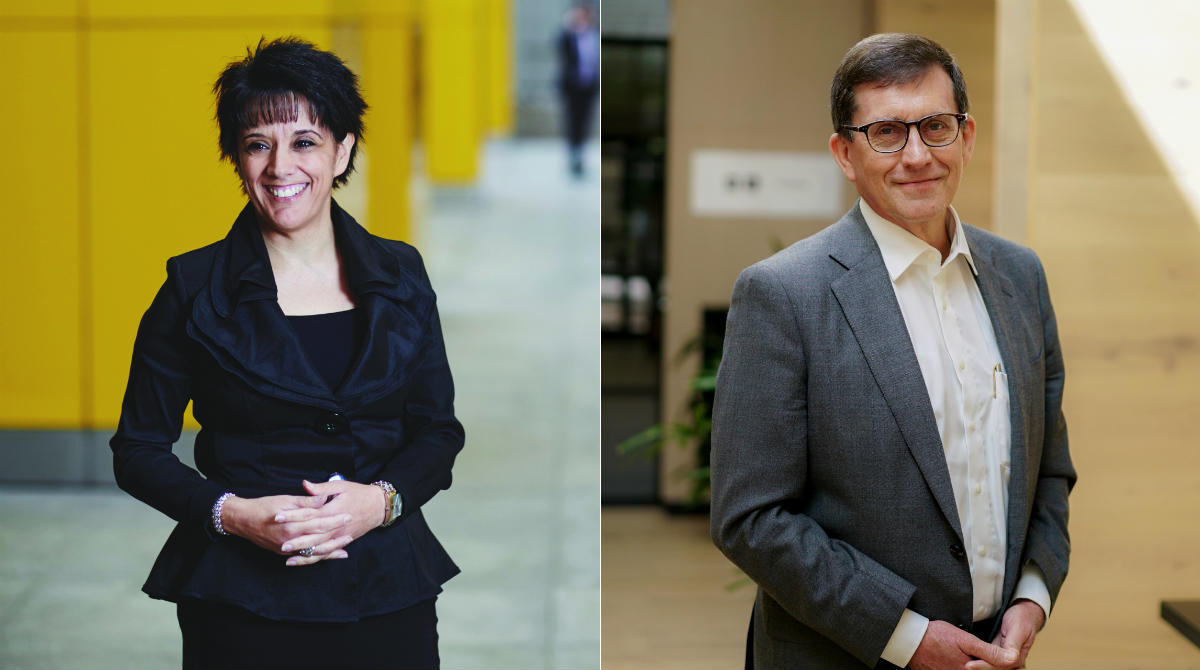 Annette Kimmitt and Ian Harper