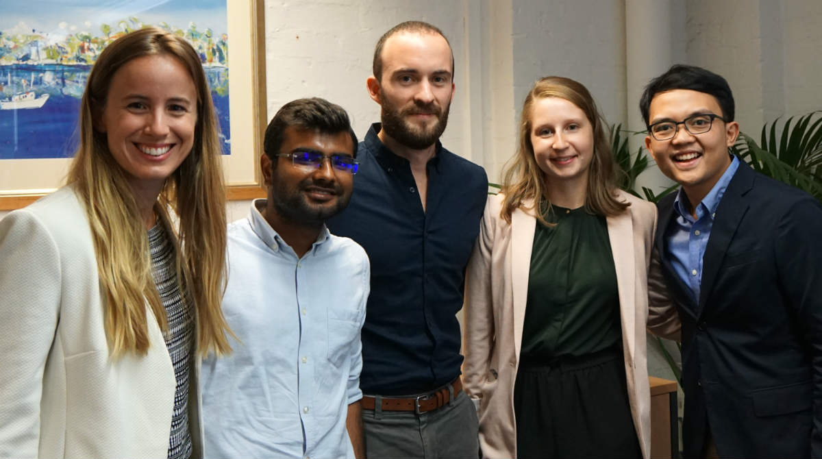 Innovation Bootcamp 2020 winners Team Holdup at Melbourne Business School