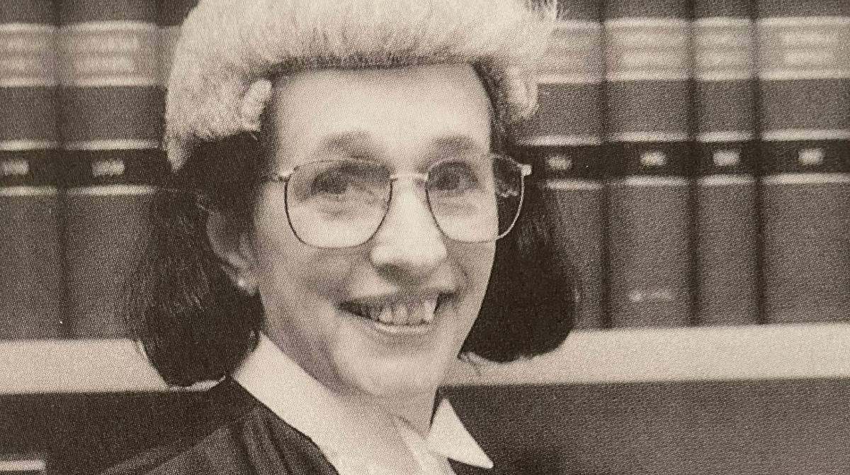 Justice Rosemary Balmford from the MBA Class of 1971