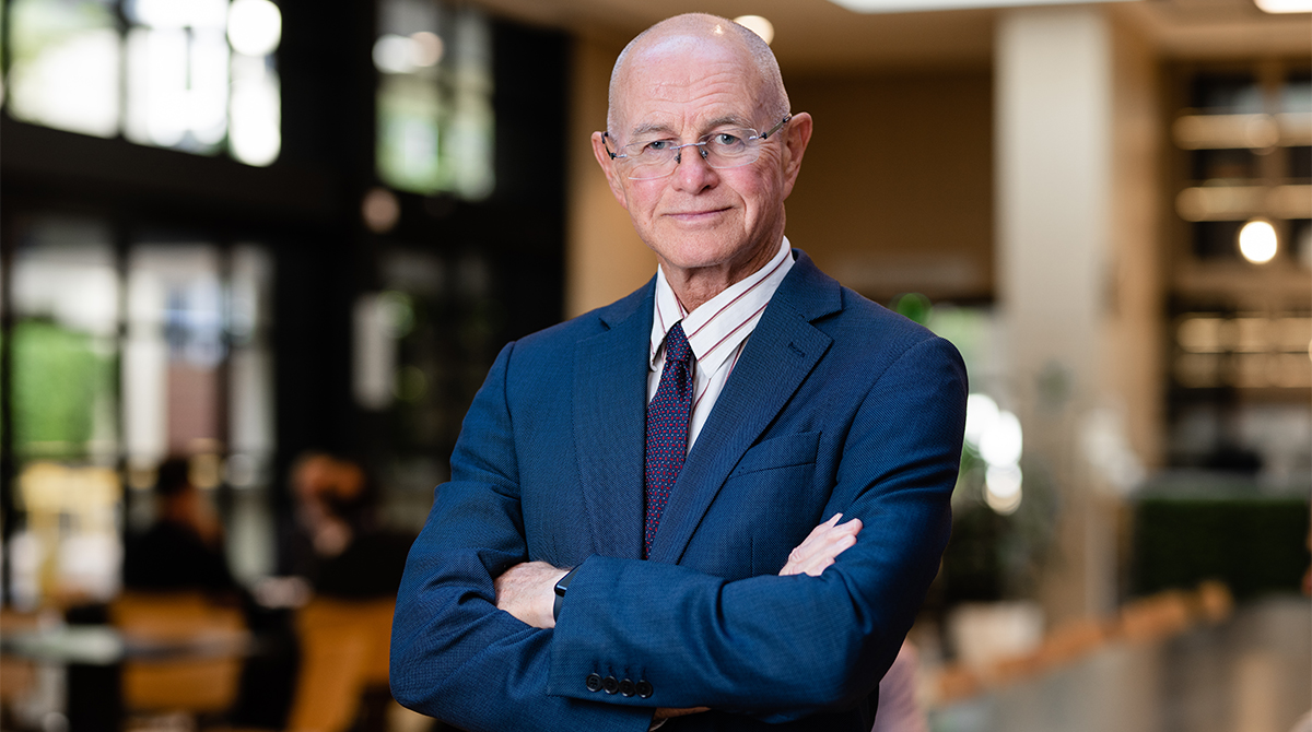 Professor Phillip Dolan, Inaugural Executive Director, Institute for the Future of Business. Photo taken April 2023