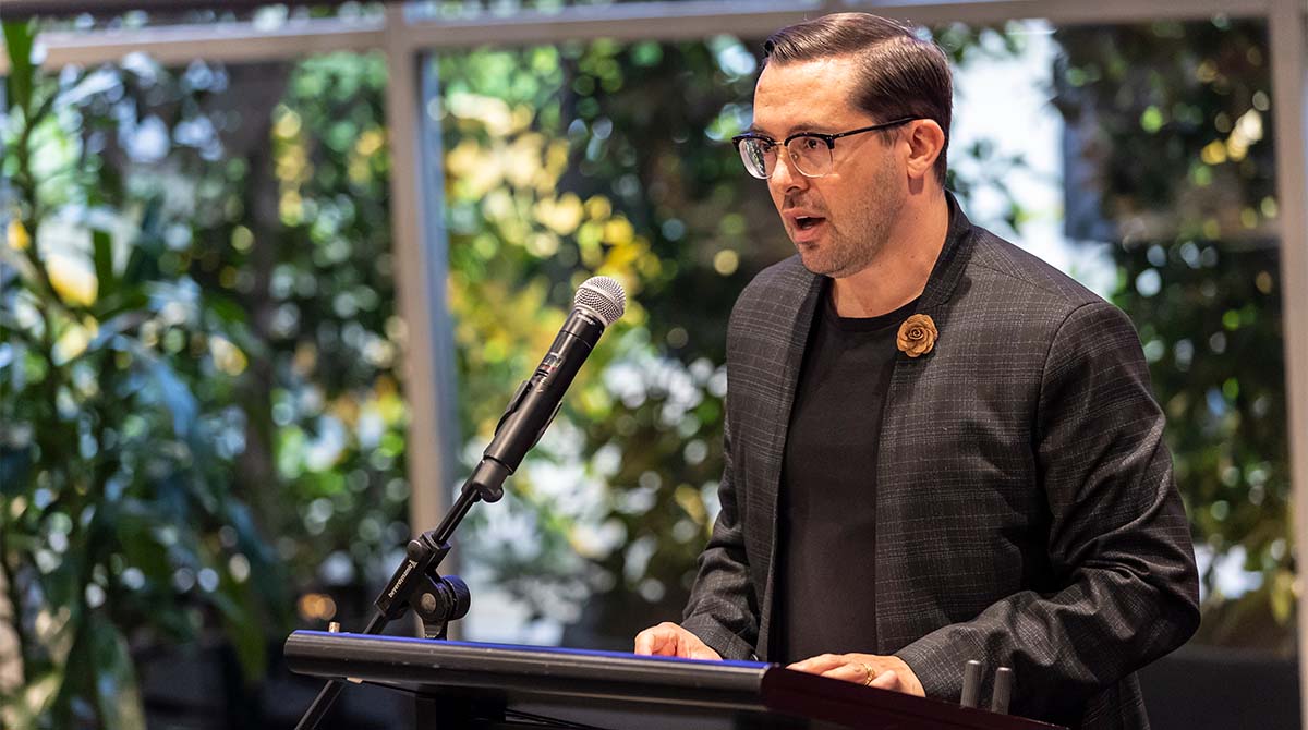 Mitch Hibbens, MURRA graduation speaking