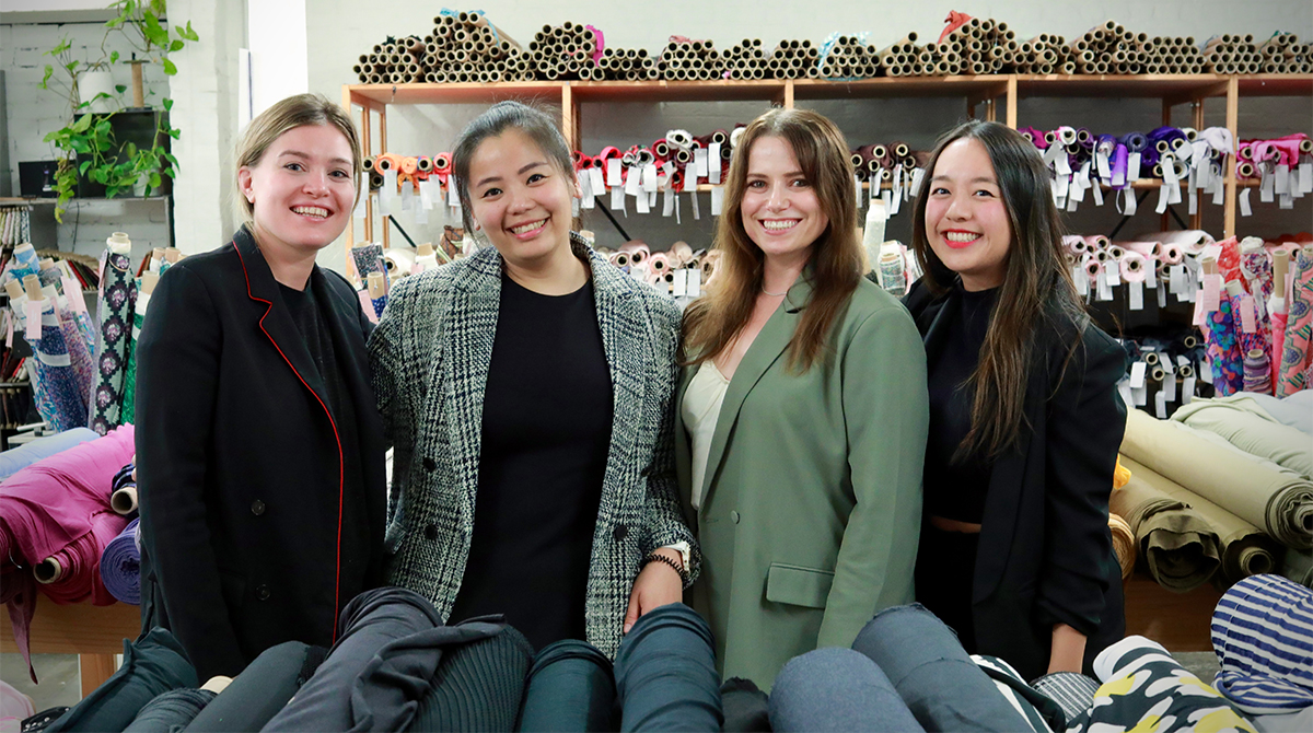 L-E Didi Fedorenko, La Verne Legaspi, Jennifer Mancuso, Melissa Chung