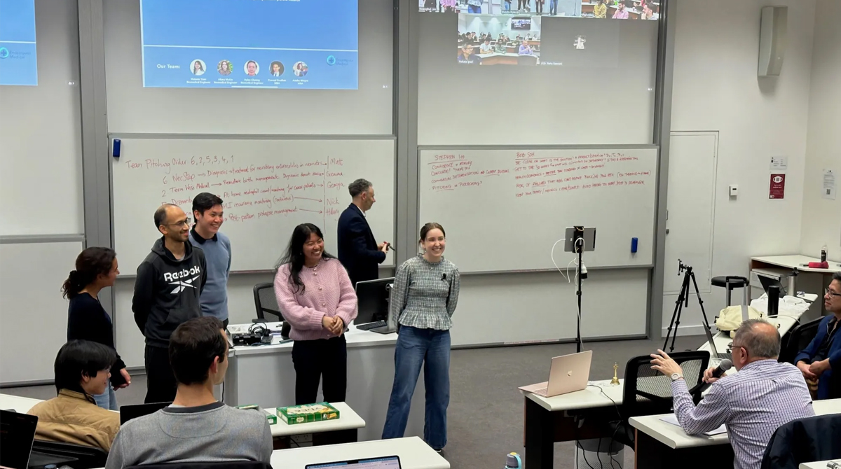 Ongoing support by the Fund for the BioDesign Innovation program has helped over 30 teams of MBA and Engineering students develop new medical technologies addressing real clinical needs.