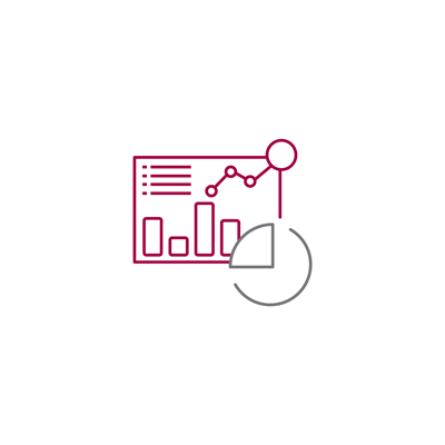 Graphs and Pie Chart icon