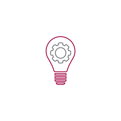 Light Bulb Gear icon