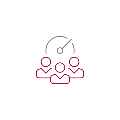 People Tachometer icon